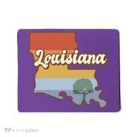 Retro Louisiana Mousepad thumb 0