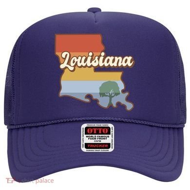 Retro Louisiana Hat