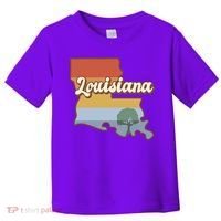 Retro Louisiana Toddler T-Shirt thumb 0