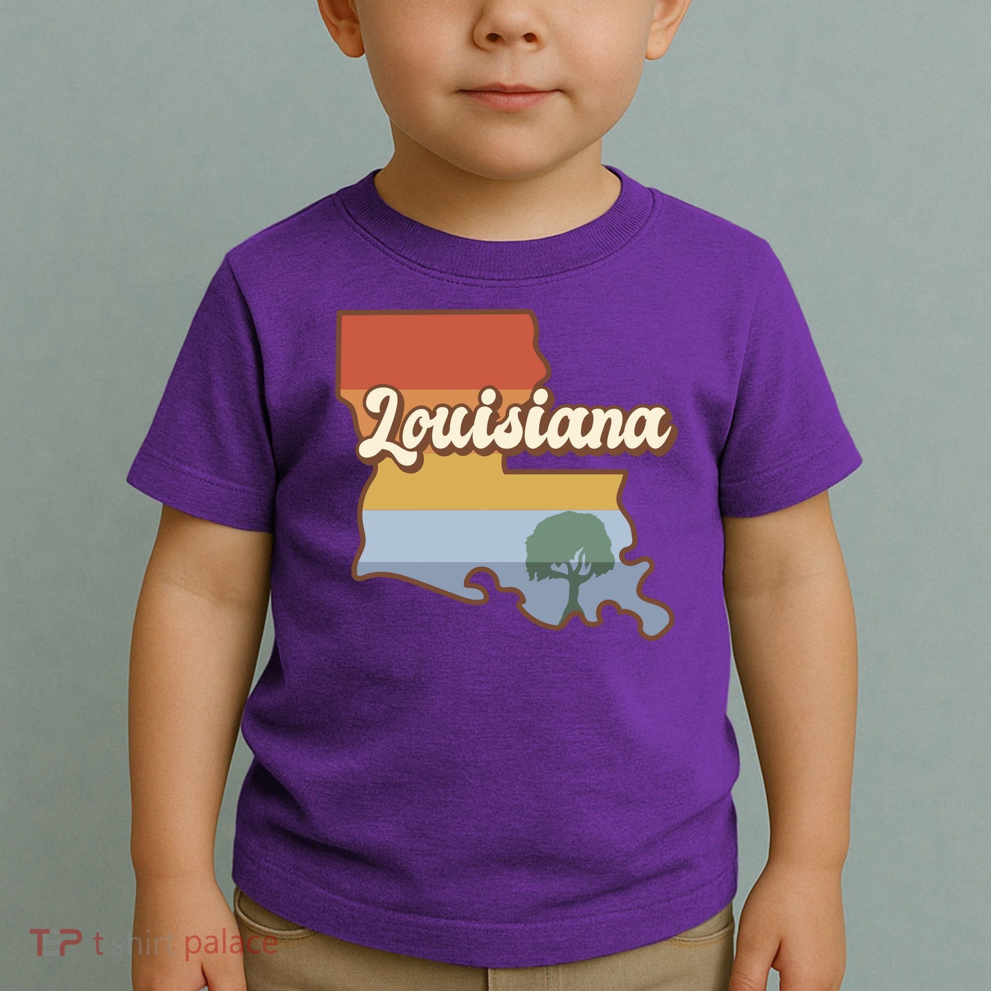 Retro Louisiana Toddler T-Shirt