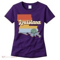 Retro Louisiana Women's T-Shirt thumb 0