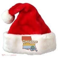 Retro Louisiana Santa Hat thumb 0