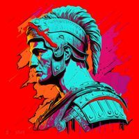 Roman Legionnaire Santa Hat thumb 1