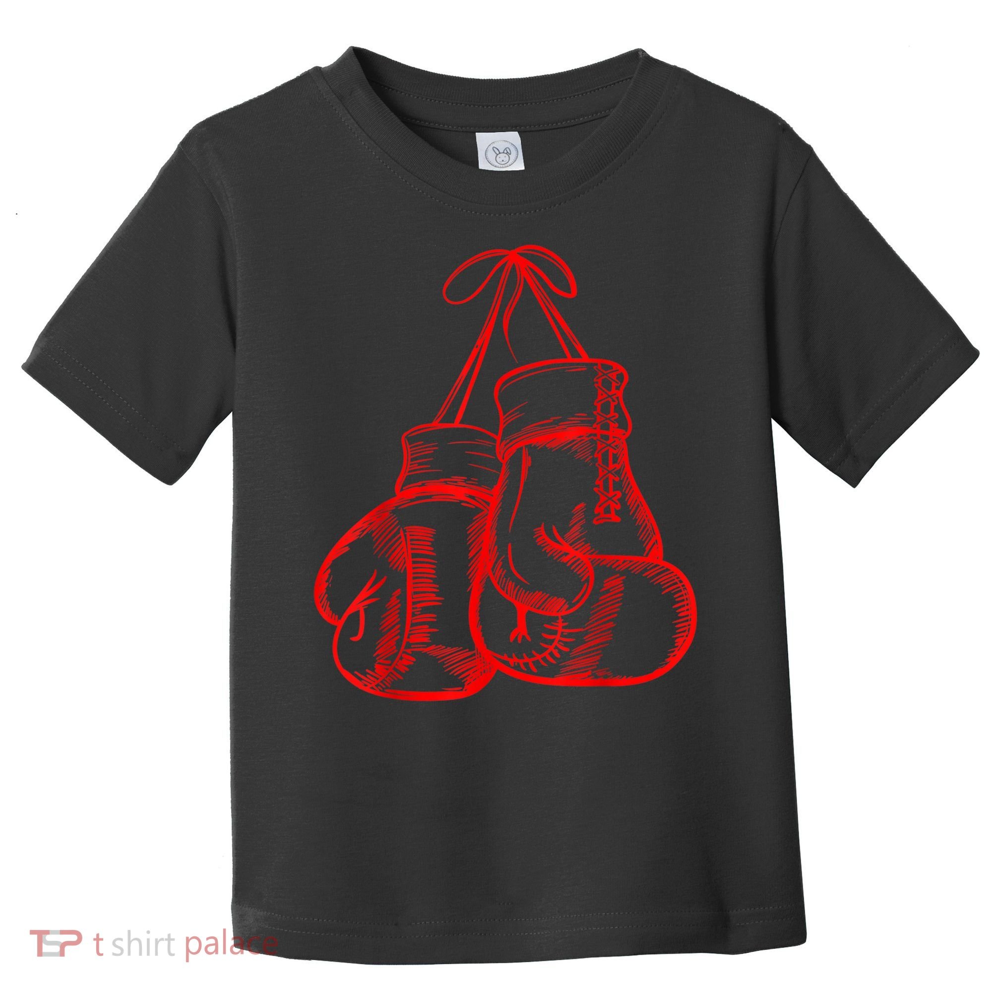 Retro Love Red Boxing Gloves Gifts Boxer Gift TShirt Toddler T-Shirt