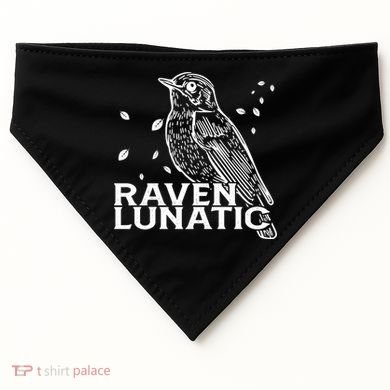 Raven Lunatic USA-Made Doggie Bandana