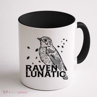Raven Lunatic Coffee Mug thumb 1