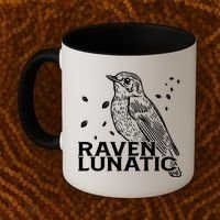 Raven Lunatic Coffee Mug thumb 2