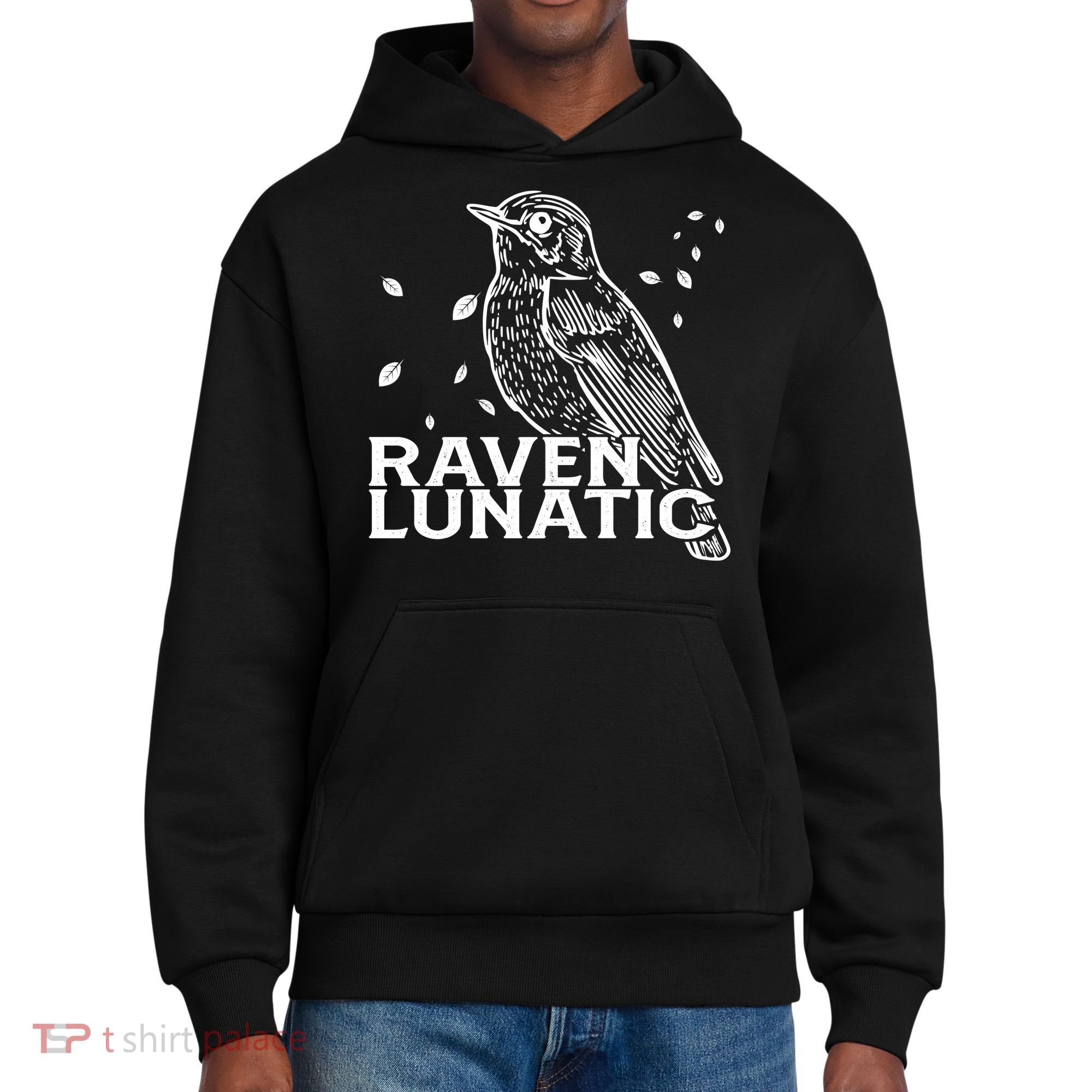 Raven Lunatic District V.I.T. Heavyweight Hoodie