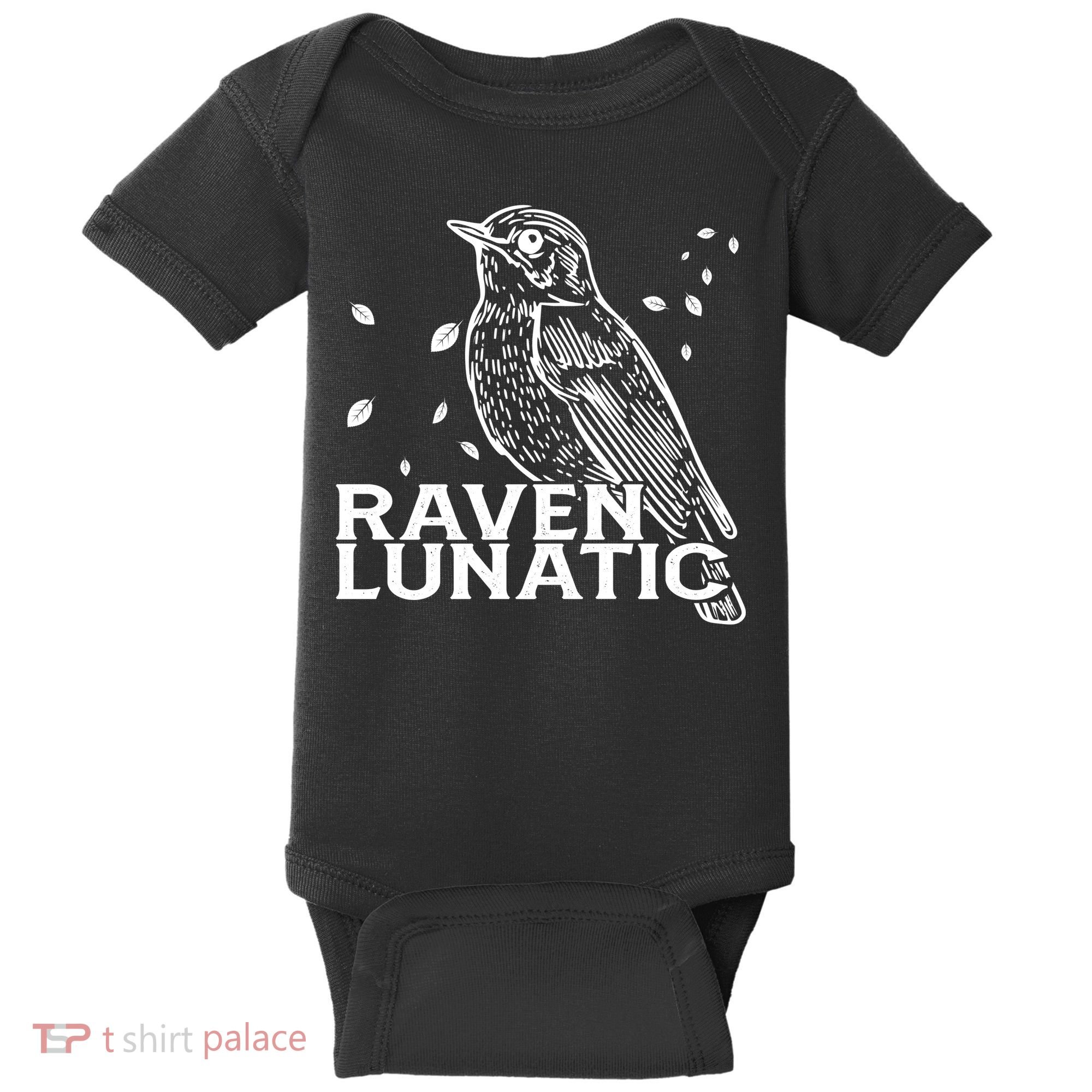 Raven Lunatic Baby Bodysuit