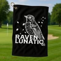 Raven Lunatic Golf Towel thumb 1