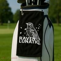 Raven Lunatic Golf Towel thumb 2