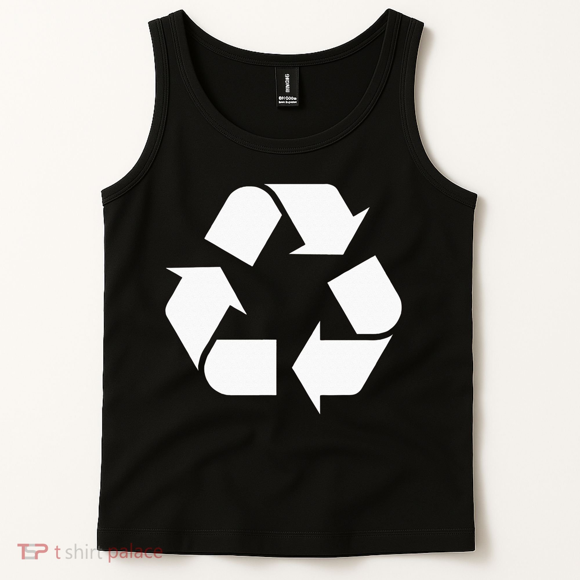 Recycling Logo Recycle Symbol Earth Day Men Women Tank Top