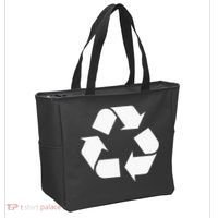 Recycling Logo Recycle Symbol Earth Day Men Women Tote Bag thumb 2