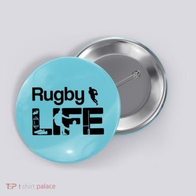 Rugby Life Button