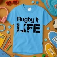 Rugby Life Kids T-Shirt thumb 3