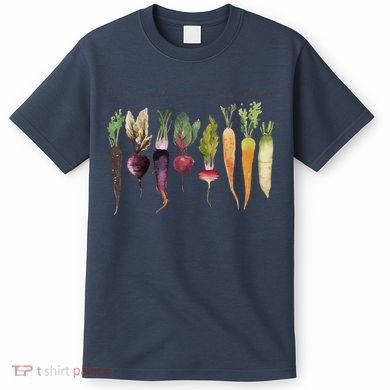 Retro Let's Root For Each Other Cute Veggie Funny Vegan T-Shirt