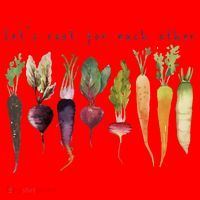 Retro Let's Root For Each Other Cute Veggie Funny Vegan Santa Hat thumb 1