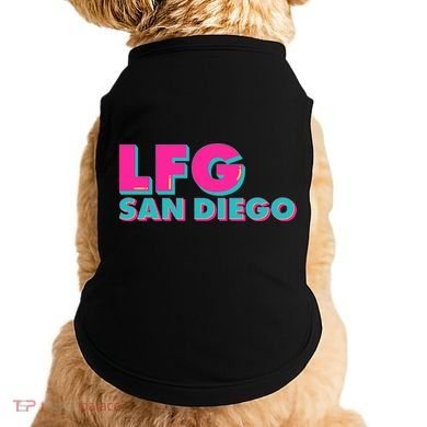 Retro LFG San Diego Logo Doggie Tank