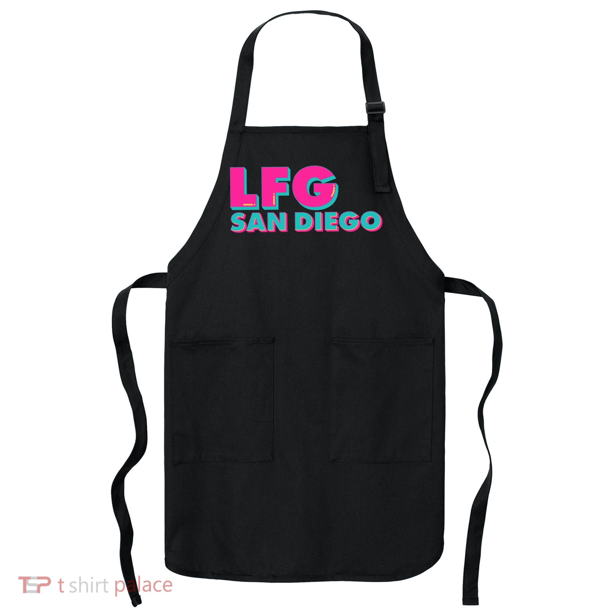 Retro LFG San Diego Logo Apron