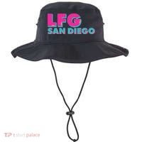 Retro LFG San Diego Logo Bucket Hat thumb 0