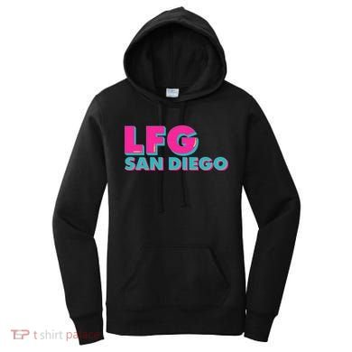 Retro LFG San Diego Logo Women's Hoodie