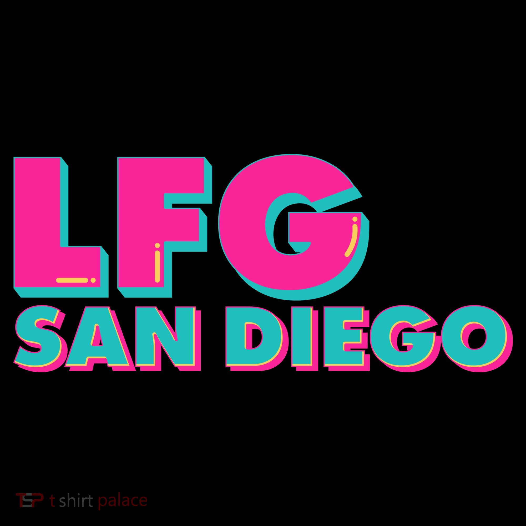 Retro LFG San Diego Logo Women's Hoodie