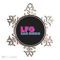 Retro LFG San Diego Logo Ornament thumb 0