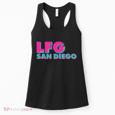 Retro LFG San Diego Logo Women's Tank Top