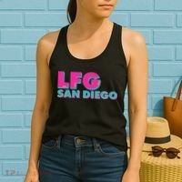 Retro LFG San Diego Logo Women's Tank Top thumb 2