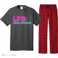 Retro LFG San Diego Logo Pajama Set thumb 0