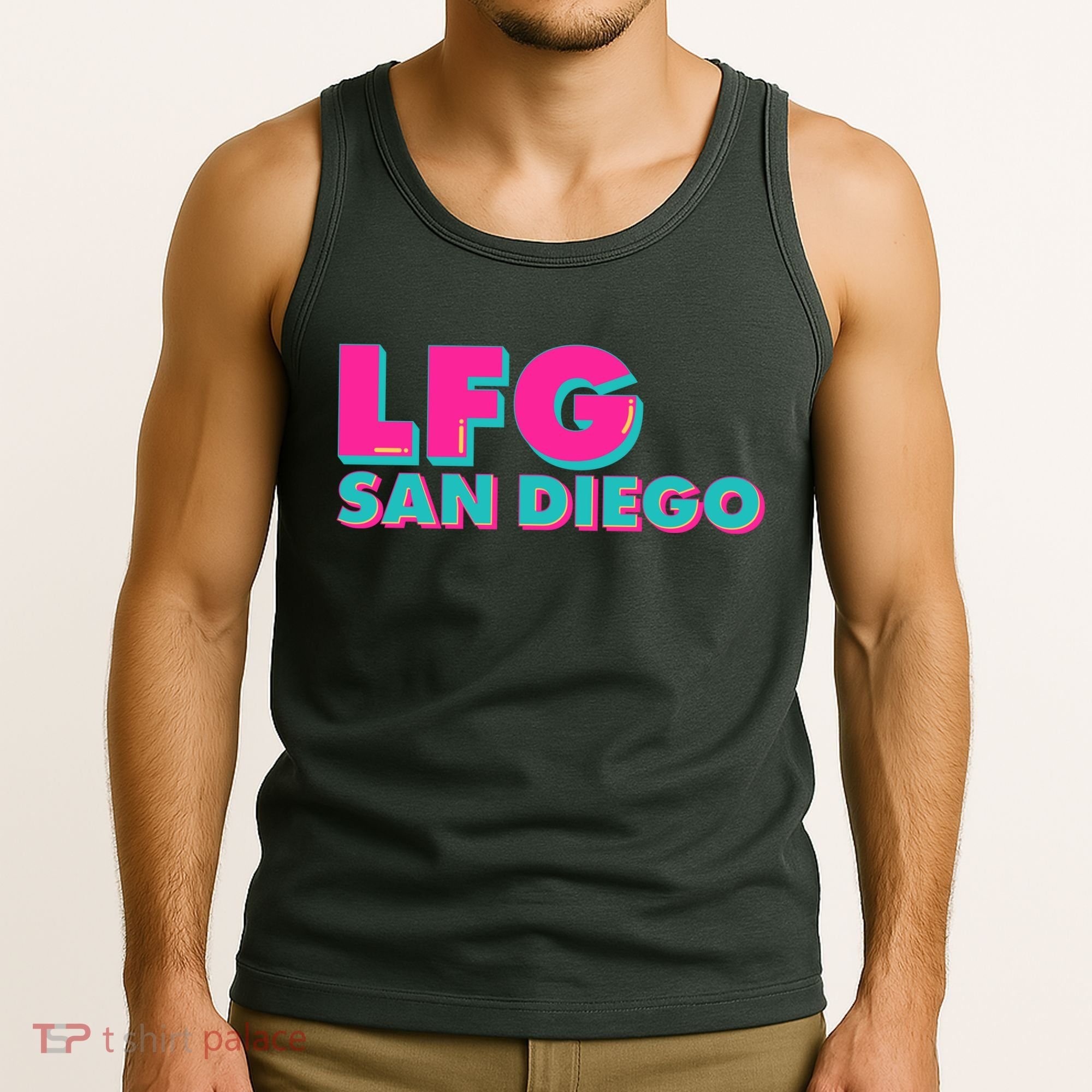 Retro LFG San Diego Logo Tank Top