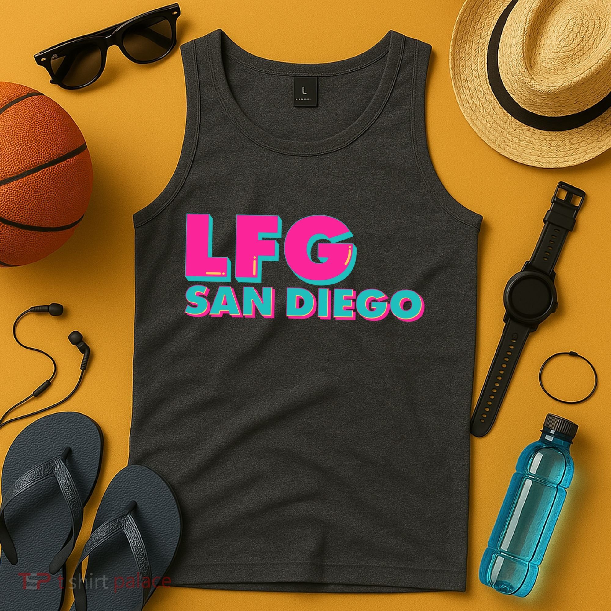 Retro LFG San Diego Logo Tank Top