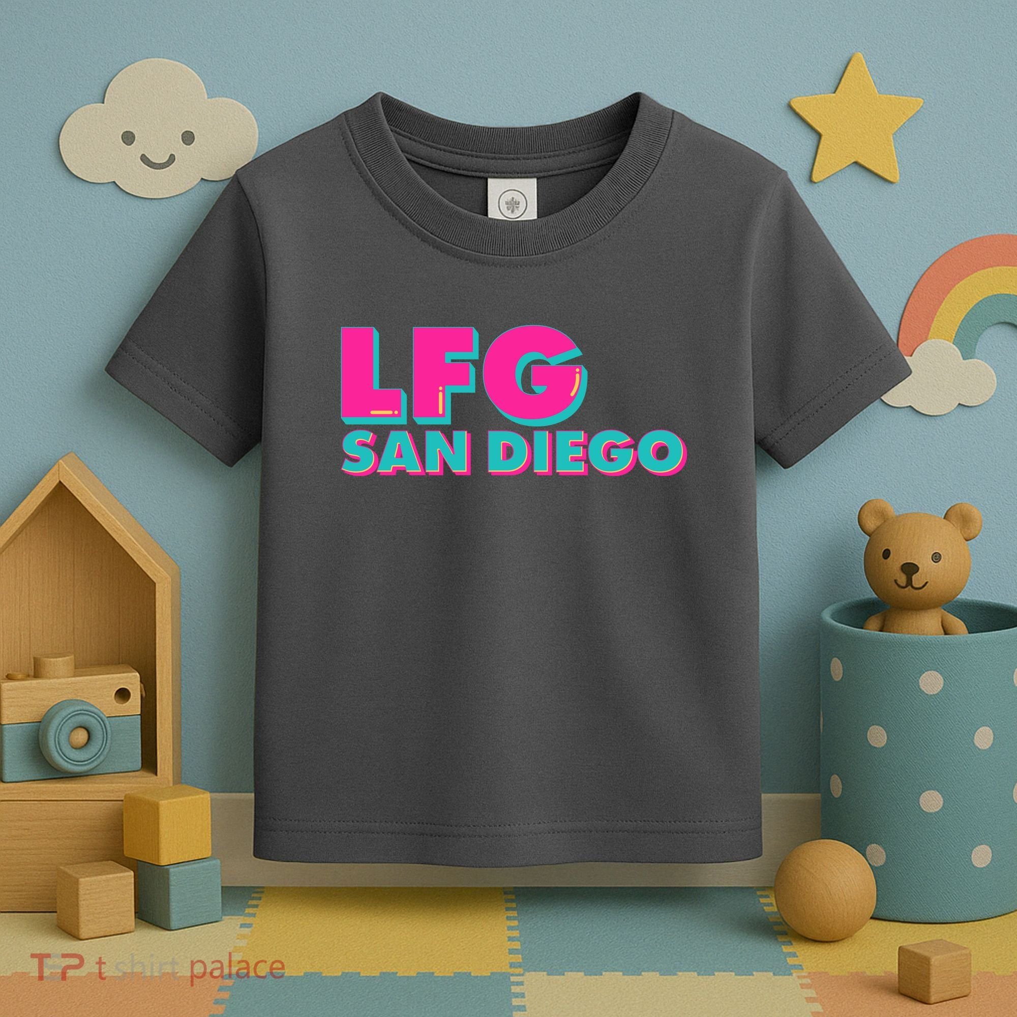 Retro LFG San Diego Logo Toddler T-Shirt