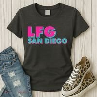 Retro LFG San Diego Logo Women's T-Shirt thumb 3