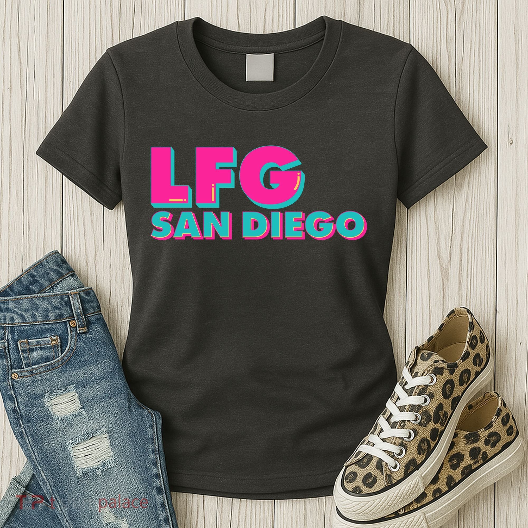 Retro LFG San Diego Logo Women's T-Shirt
