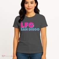 Retro LFG San Diego Logo Women's T-Shirt thumb 4