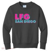 Retro LFG San Diego Logo Kids Sweatshirt thumb 0