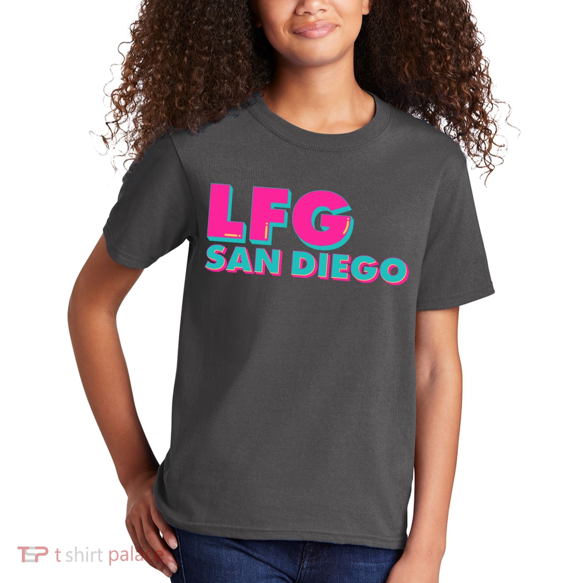 Retro LFG San Diego Logo Kids T-Shirt