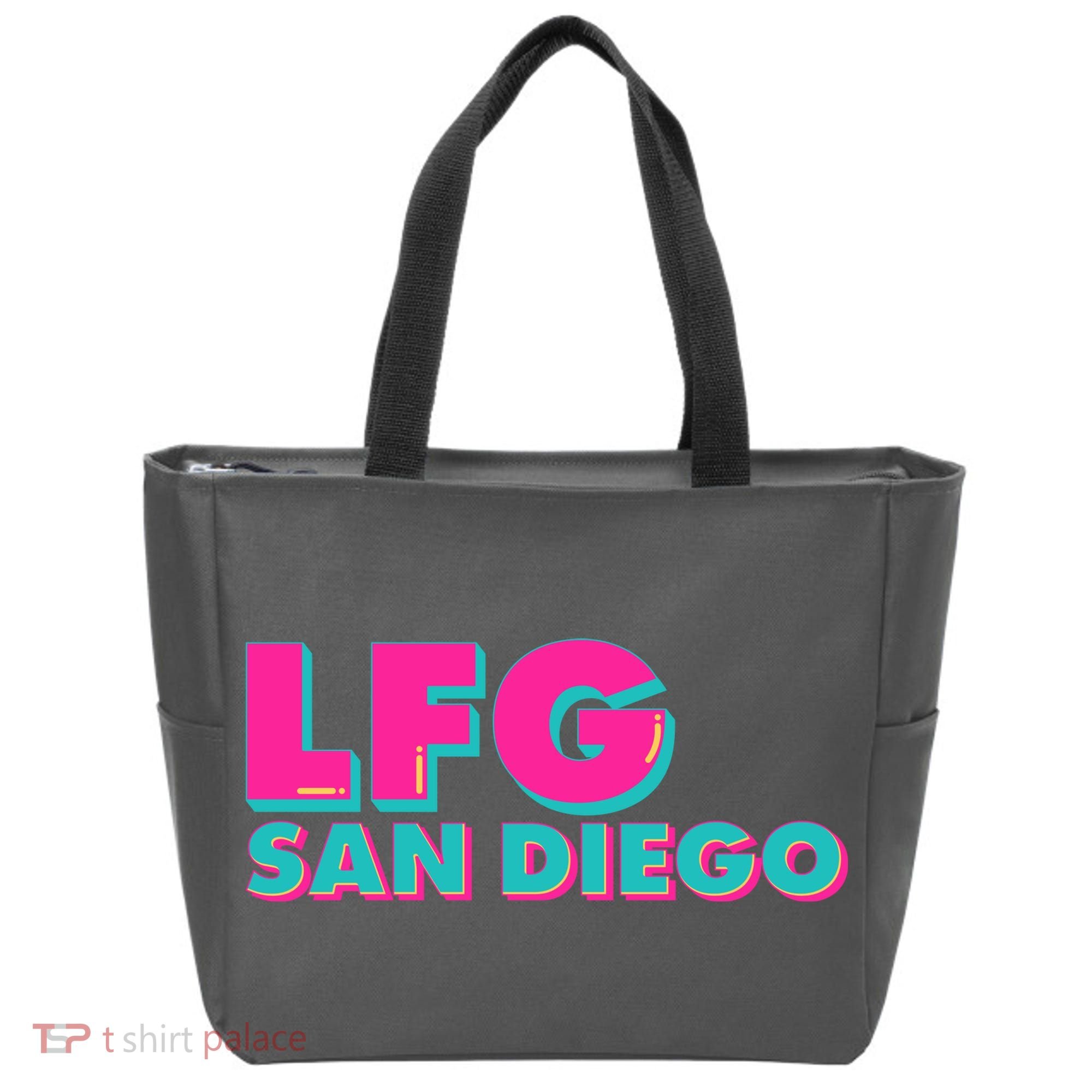 Retro LFG San Diego Logo Tote Bag