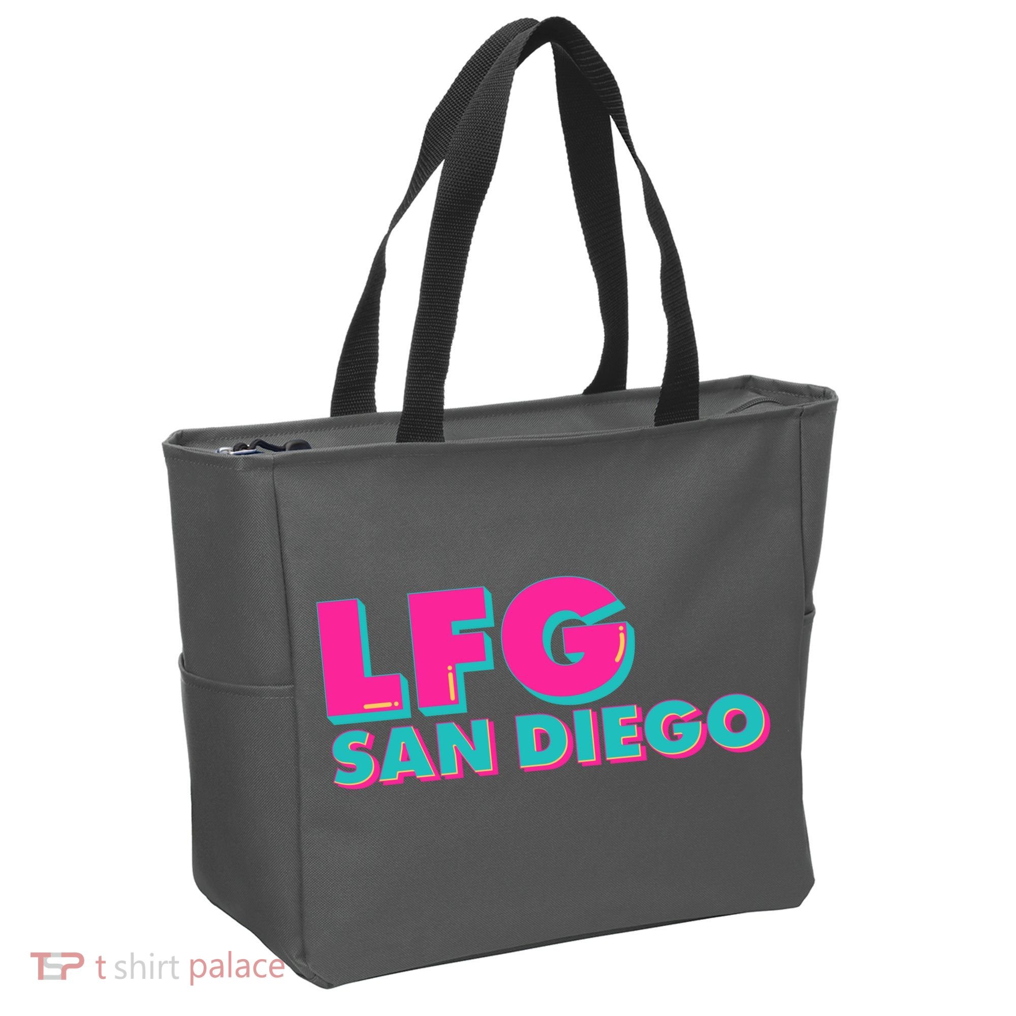 Retro LFG San Diego Logo Tote Bag
