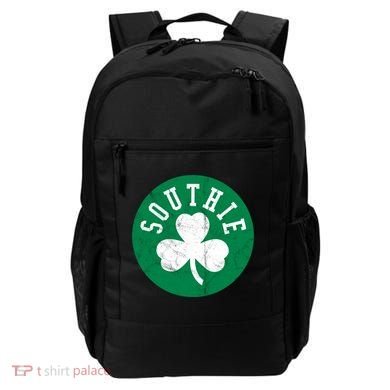 Retro Look Southie Irish St Patricks Day Distressed Gift Backpack