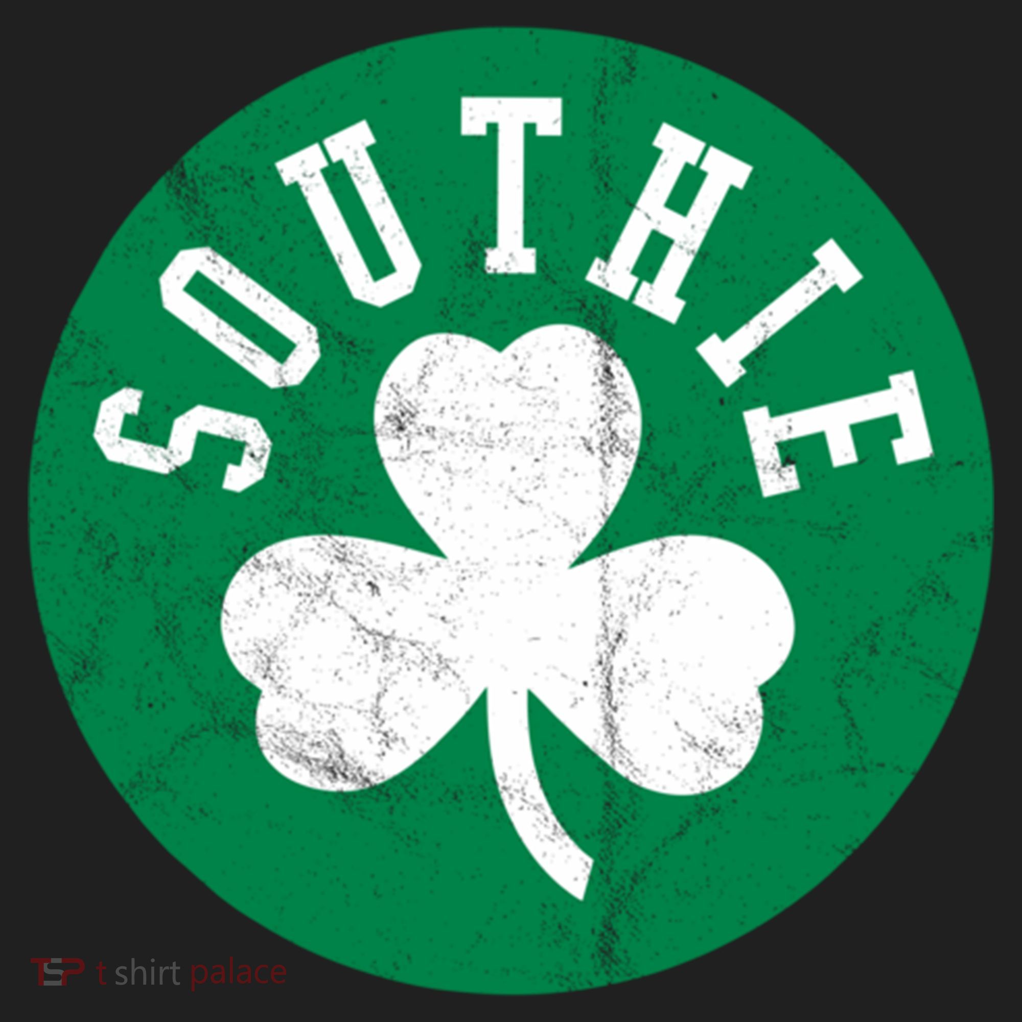 Retro Look Southie Irish St Patricks Day Distressed Gift Beanie