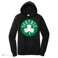 Retro Look Southie Irish St Patricks Day Distressed Gift Women's Hoodie thumb 0