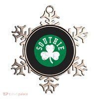 Retro Look Southie Irish St Patricks Day Distressed Gift Ornament thumb 0