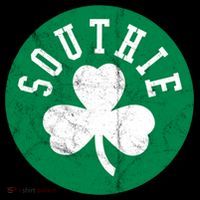 Retro Look Southie Irish St Patricks Day Distressed Gift Ornament thumb 1