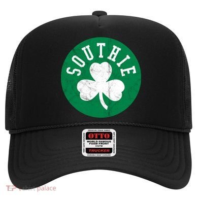 Retro Look Southie Irish St Patricks Day Distressed Gift Hat