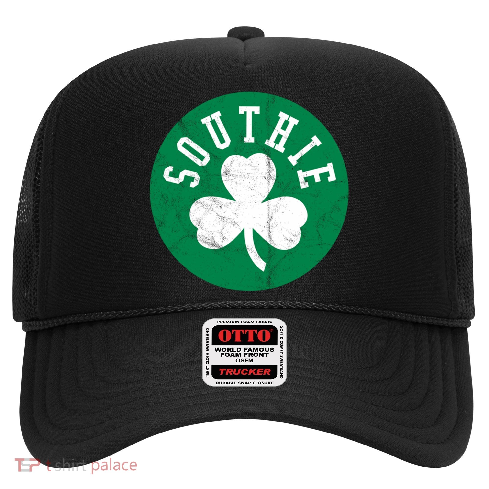 Retro Look Southie Irish St Patricks Day Distressed Gift Hat