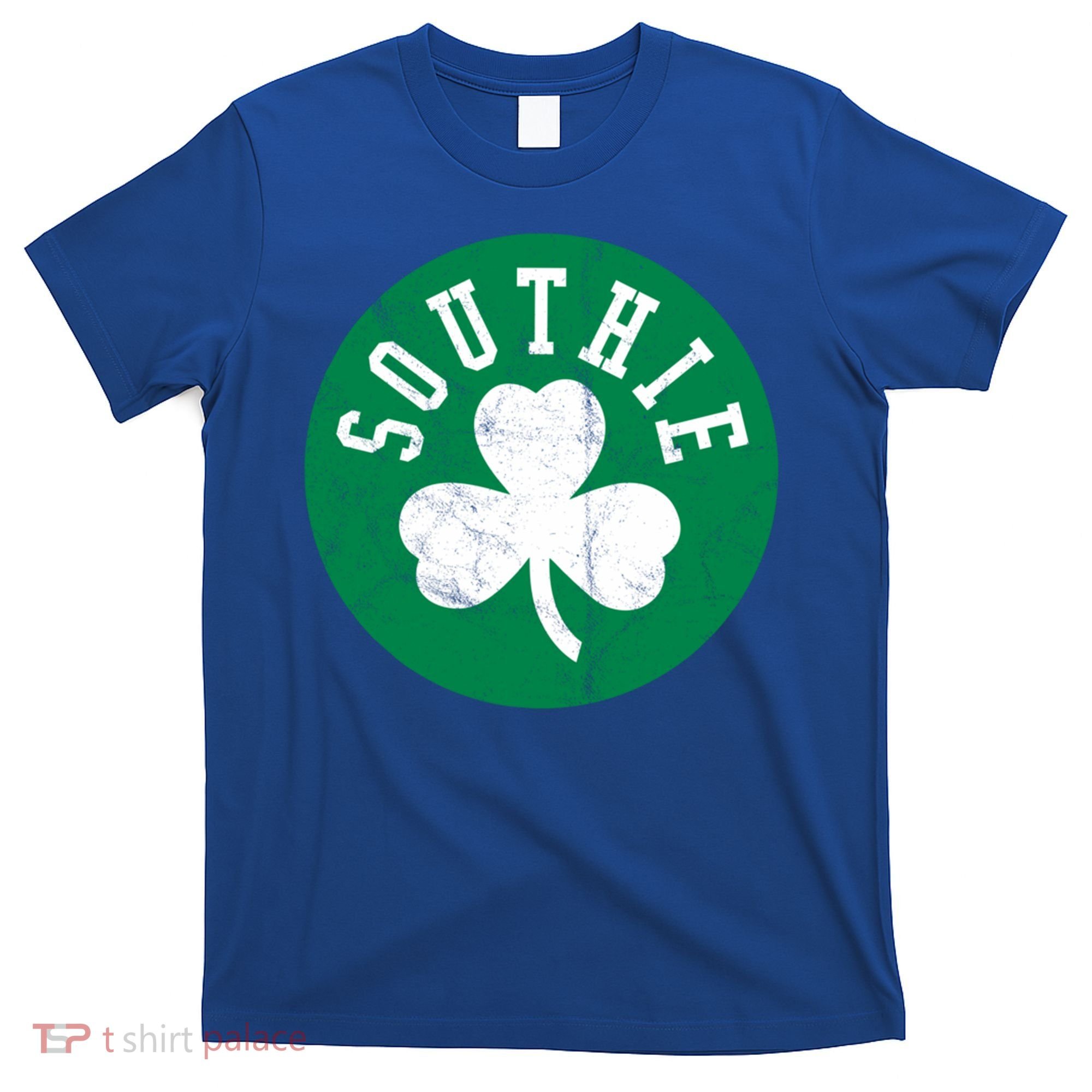 Retro Look Southie Irish St Patricks Day Distressed Gift T-Shirt