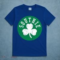 Retro Look Southie Irish St Patricks Day Distressed Gift T-Shirt thumb 5