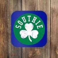 Retro Look Southie Irish St Patricks Day Distressed Gift Coaster thumb 0